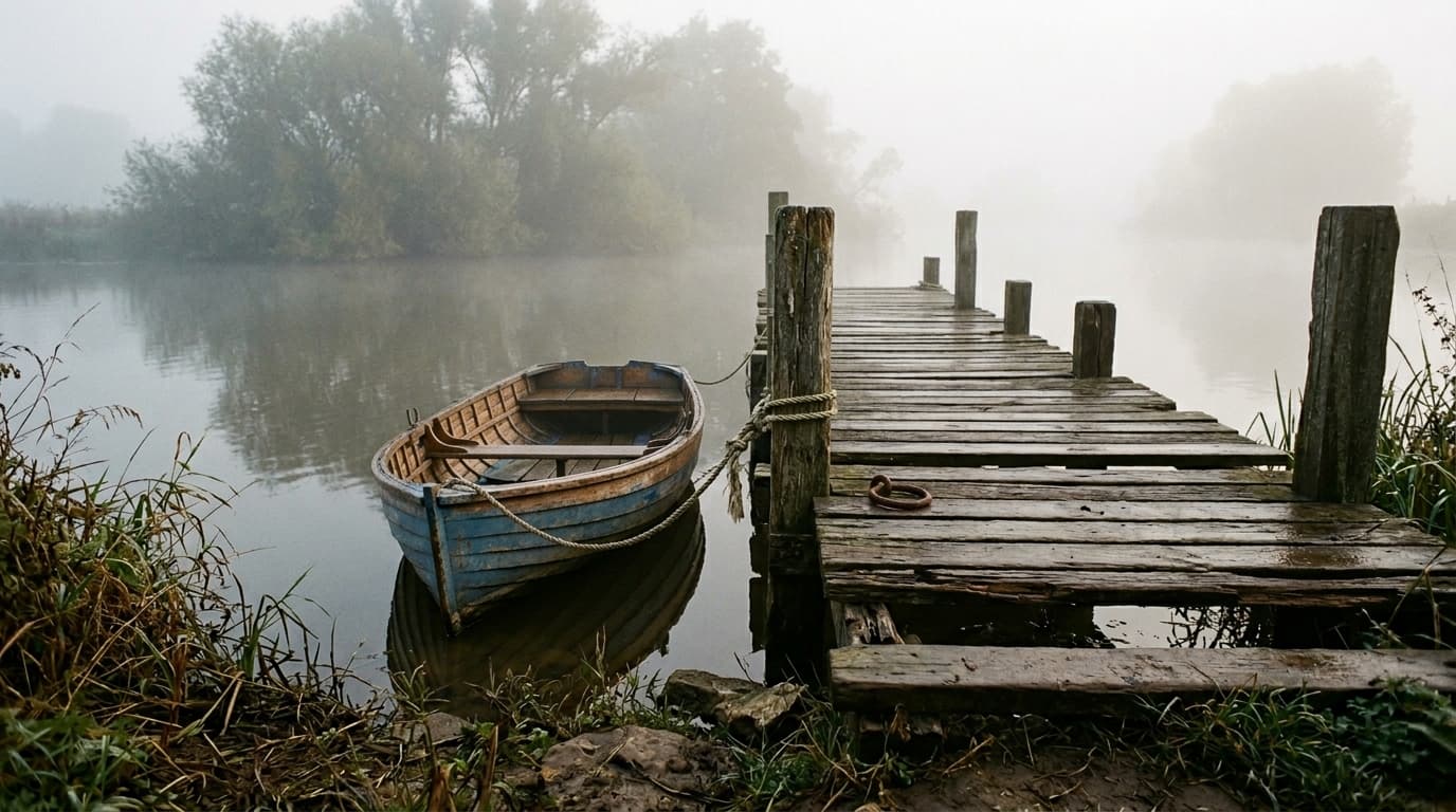 Ngang bến sông xưa