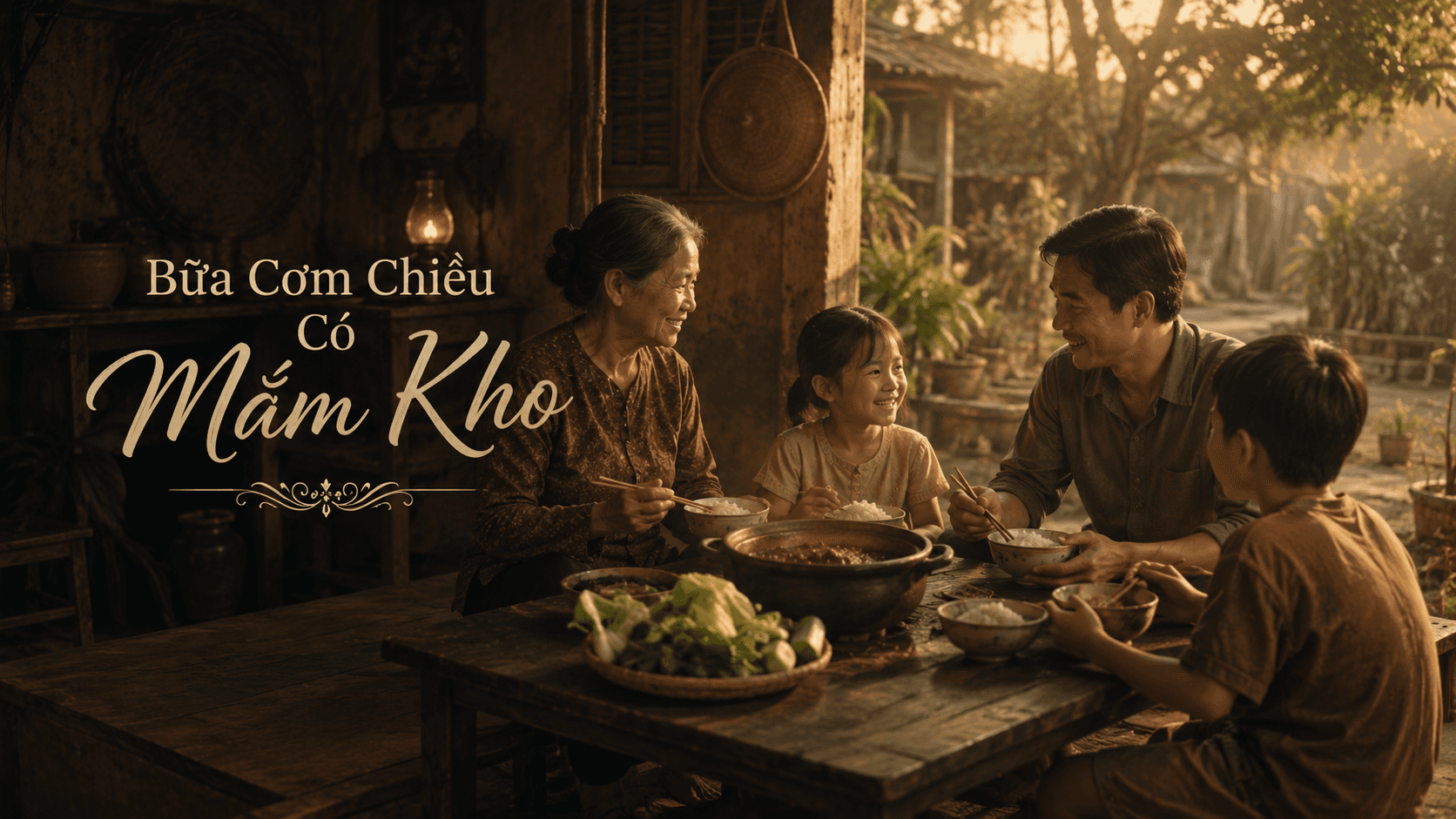 Bữa Cơm Chiều Có Mắm Kho